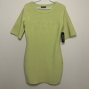 Marciano Active bandage dress with reflective stripe